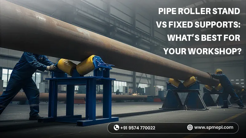 Pipe Roller Stand vs Fixed Supports What’s Best for Your Workshop2