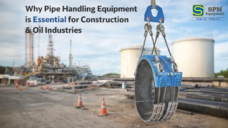 Why Pipe Handling Equipment Is Essential For Construction Oil Industries