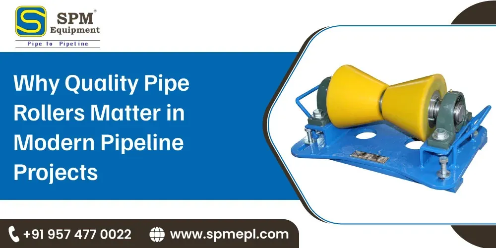 Why Quality Pipe Rollers Matter in Modern Pipeline Projects