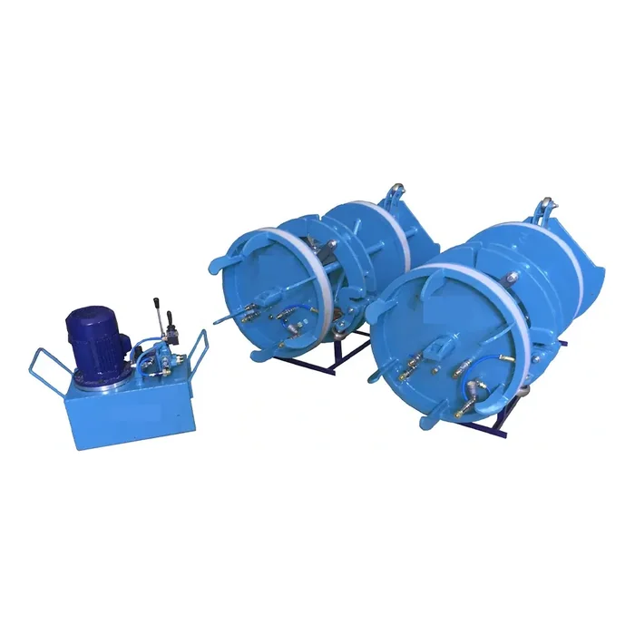 DSS Pipe Clamp With Purging Arrangement Hydraulic Internal