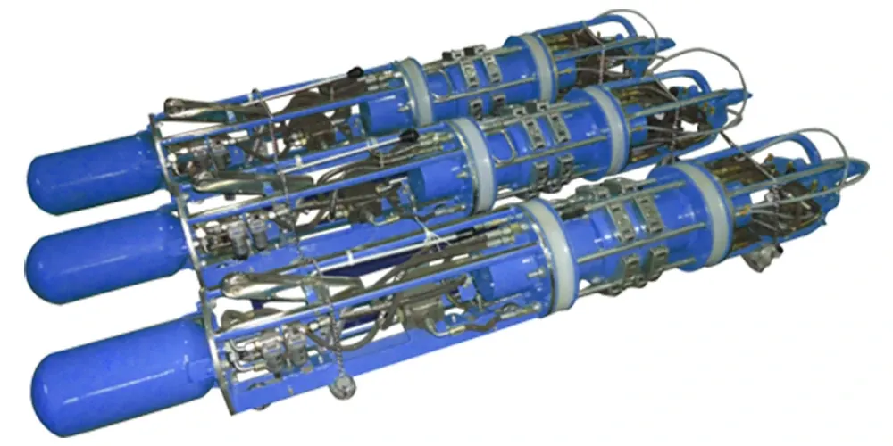 Pneumatic Clamp With Purging Arrangement Internal