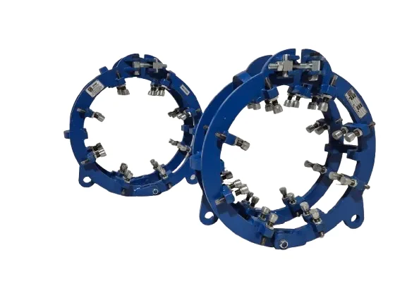 Cage Type Pipe Clamp - Manual With Jack Screws by SPM Equipment