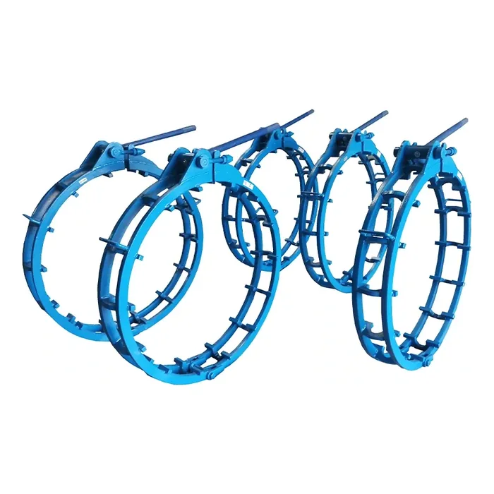 Manual External Pipe Fit Up Outer Clamp Tack Type
