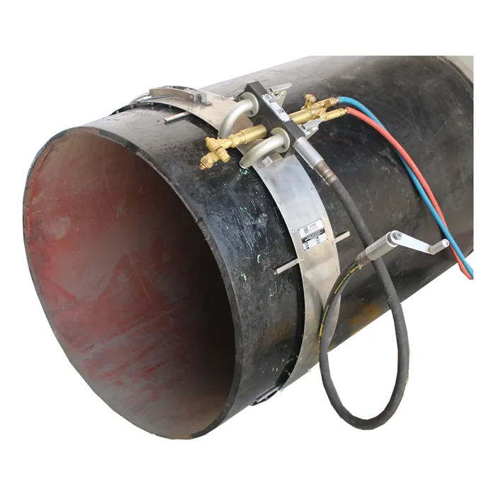 Pipe Cutting Crawler With Chain Drive