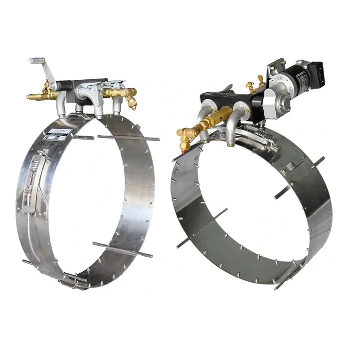 Pipe Cutting Crawler With Track Manual Motorized