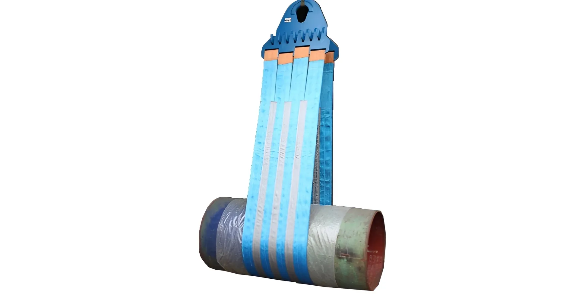Pipe Lowering Belt With Iron Head In
