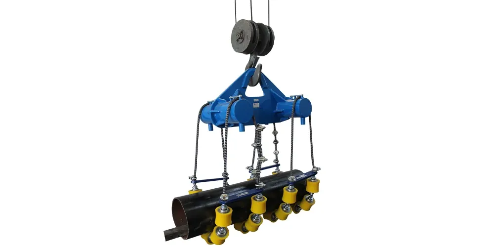 Pipe Lowering Cradle PU Coated