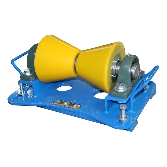 Pipe Roller Cone Type PU Coated
