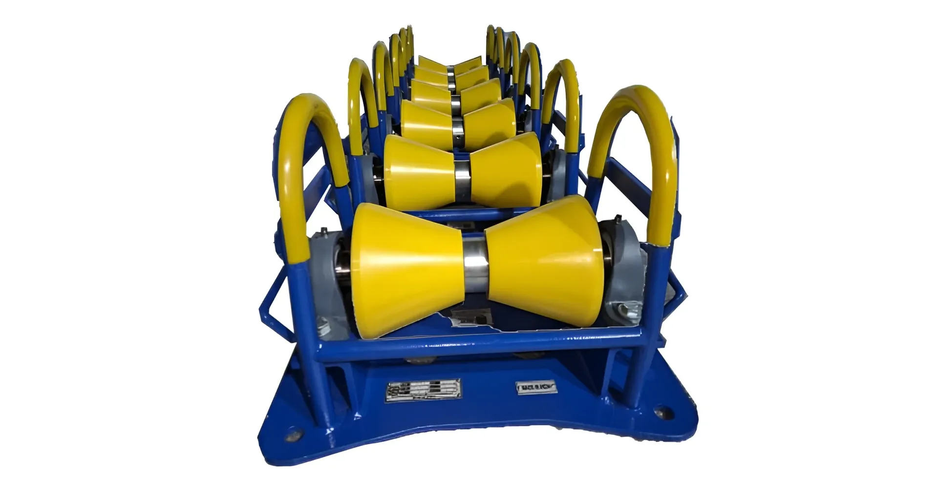 Pipe Roller With Side Support In