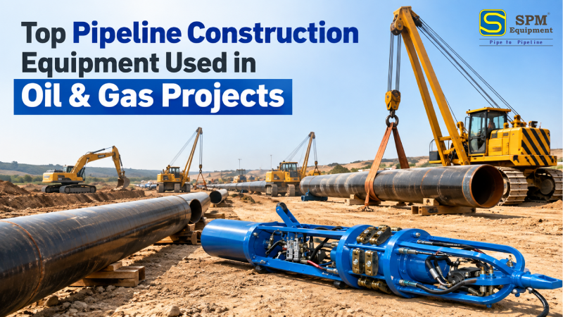 Top Pipeline Construction Equipment Used in Oil & Gas Projects