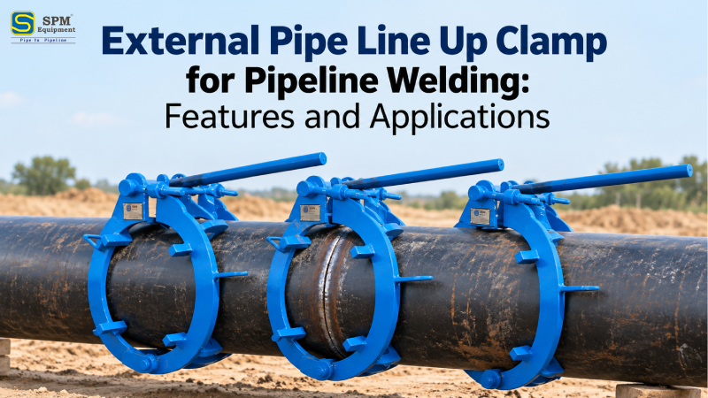 External Pipe Line Up Clamp for Pipeline Welding: Features and Applications