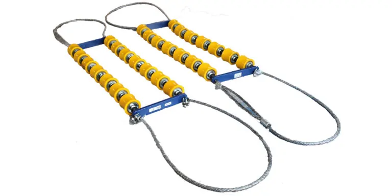 Pipe Lowering Cradle Sling PU Coated