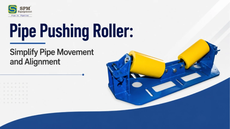 Pipe Pushing Roller: Simplify Pipe Movement and Alignment